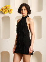 Load image into Gallery viewer, Ruffled Halter Neck