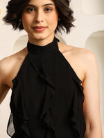 Load image into Gallery viewer, Ruffled Halter Neck