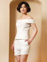 Load image into Gallery viewer, Off Shoulder Top & Shorts