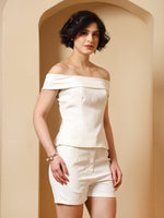 Load image into Gallery viewer, Off Shoulder Top &amp; Shorts

